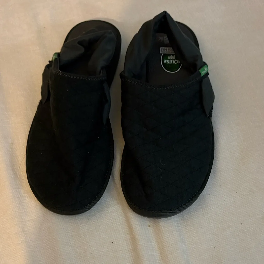 Sanuk women yoga sling back Cruz quilted sandals size 8 NWOT - Image 7