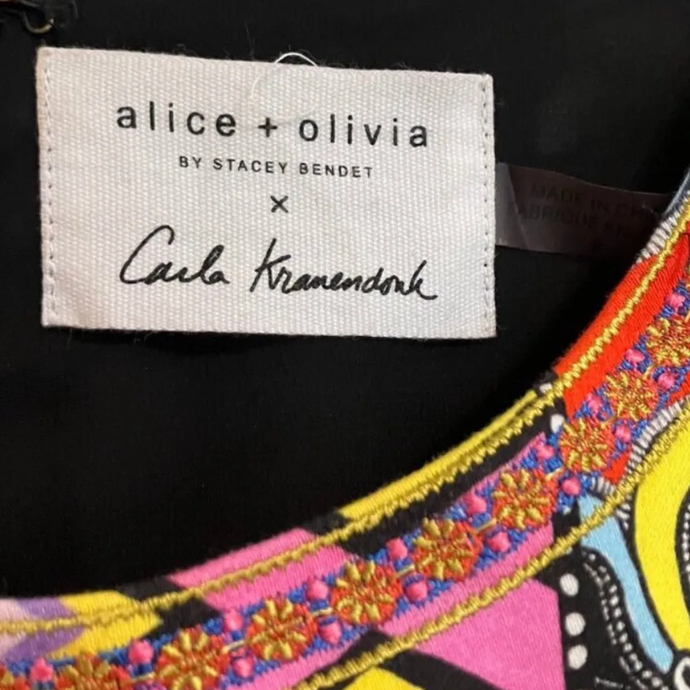 Carla Kranendonk Clyde Mini Dress Patchwork Sleeveless Colorful 6 - Image 9