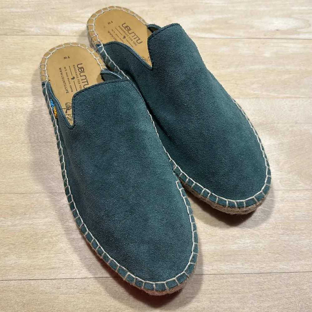 NWOT UBUNTU Life Lamu Mule Sz 9 Blue - Image 9
