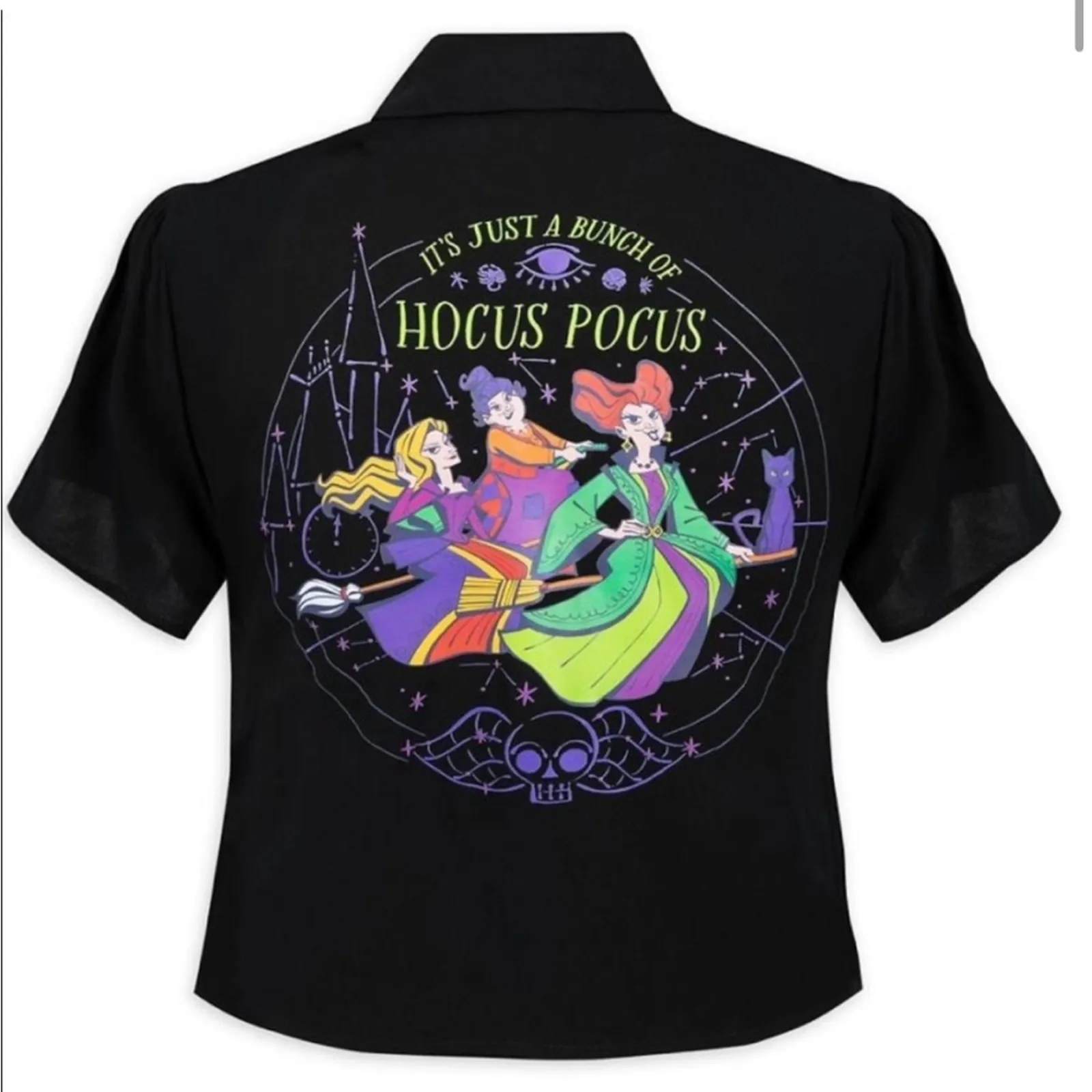 New HT hocus pocus tie top black - Image 2