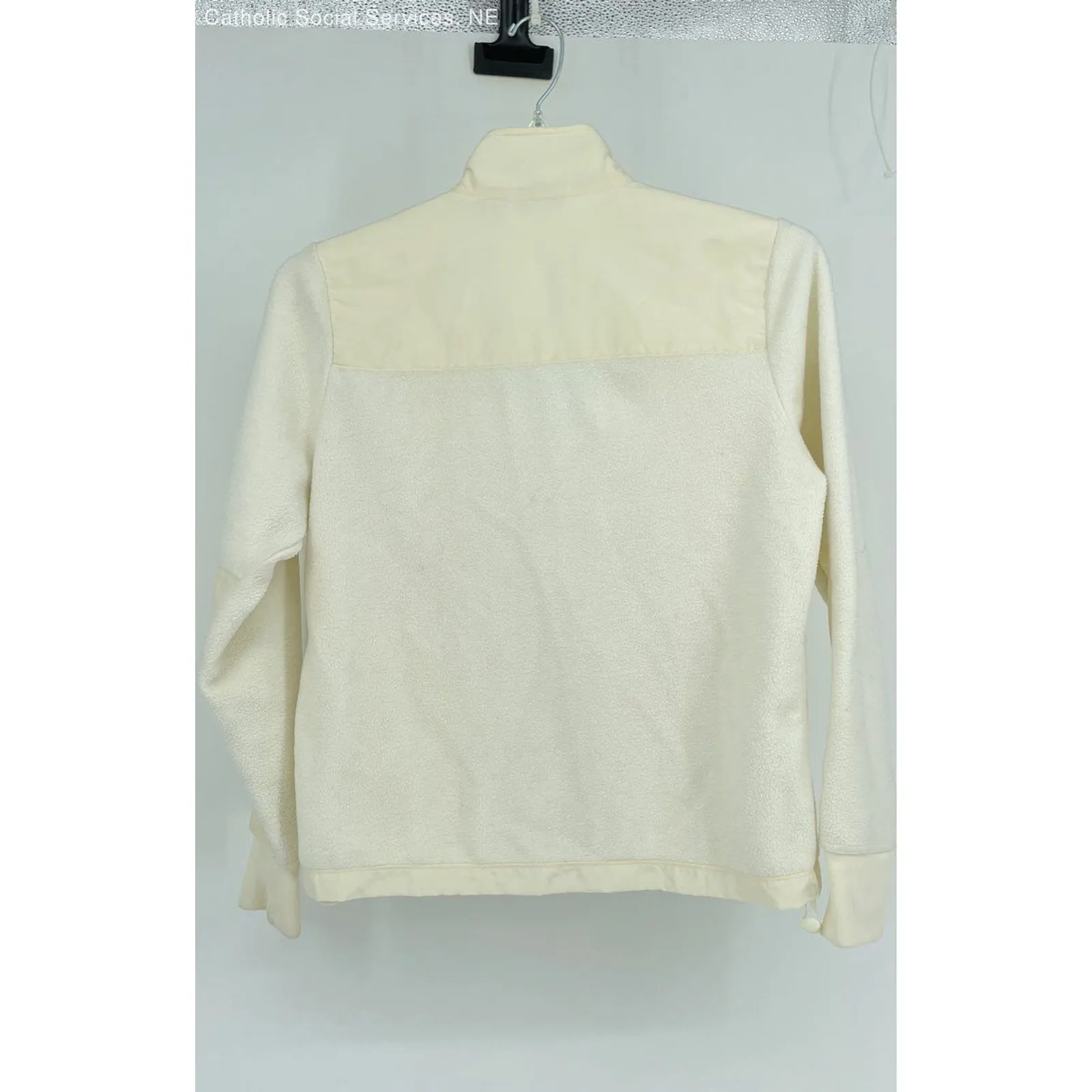 Ruff Hewn‎ White Women's Full Zip Fleece Jacket 100% Polyester - Size Medium - Image 4