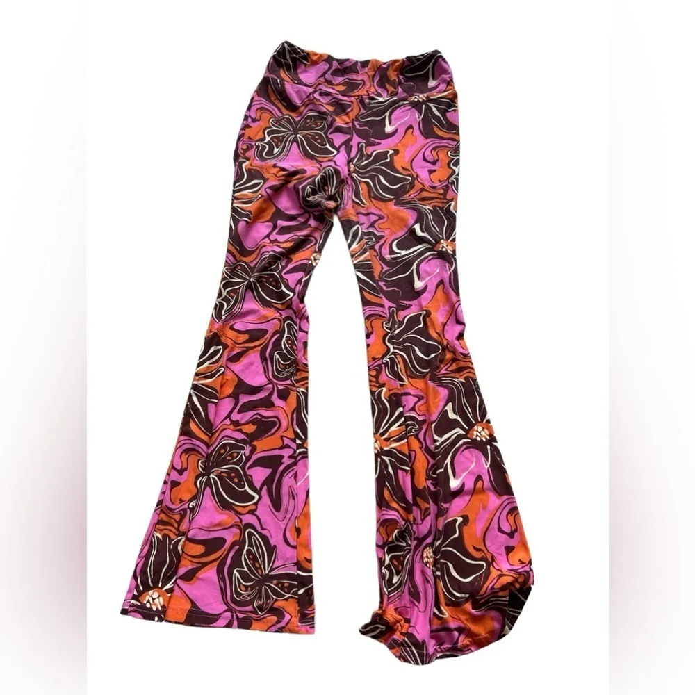 No Boundaries  Flared Leggings Juniors Size Medium Pants - Image 3