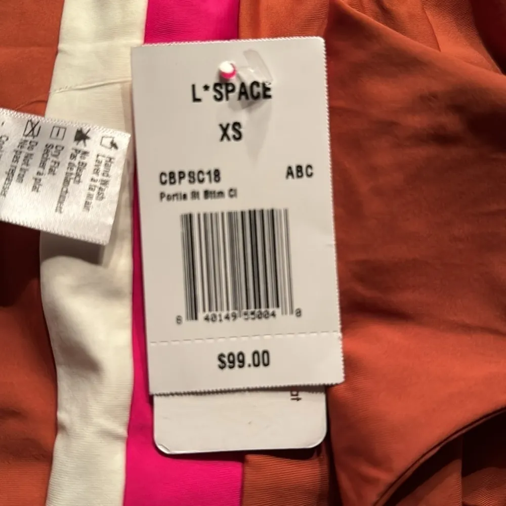 L*Space Rebel Stripe Top Style CBRLT18 & Portia Bottom Style CBPSC18 Set XS NWT - Image 5