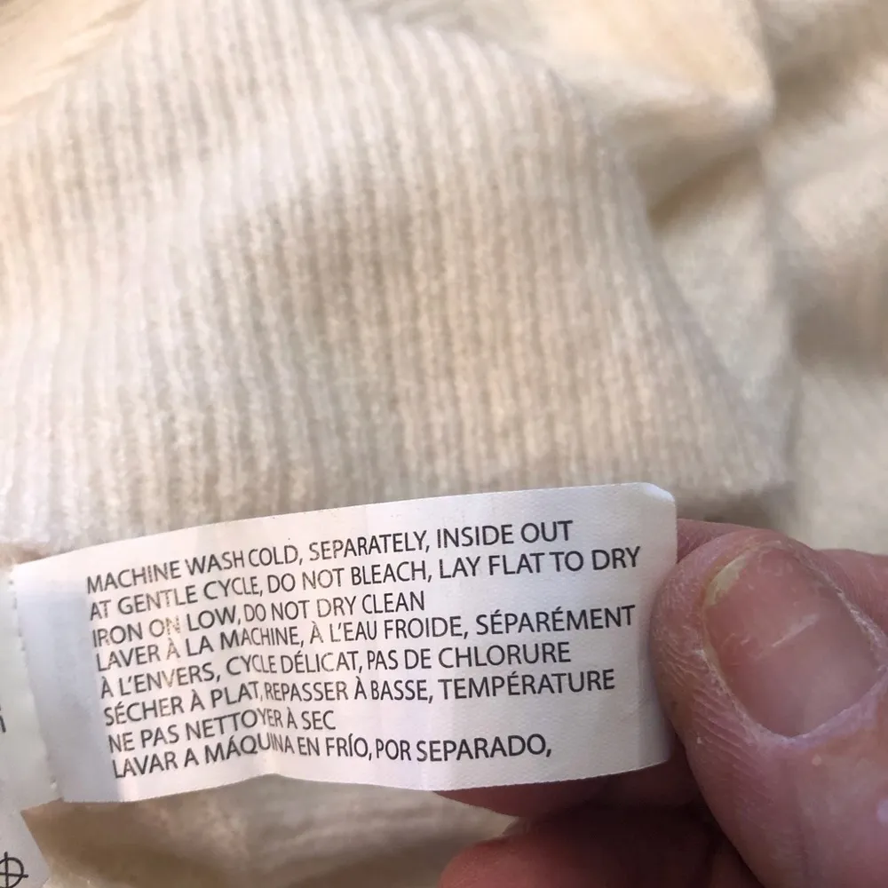 NWT Soft Ivory Sweater Black Rose Embroidery Pull On Large by Dex - Image 11