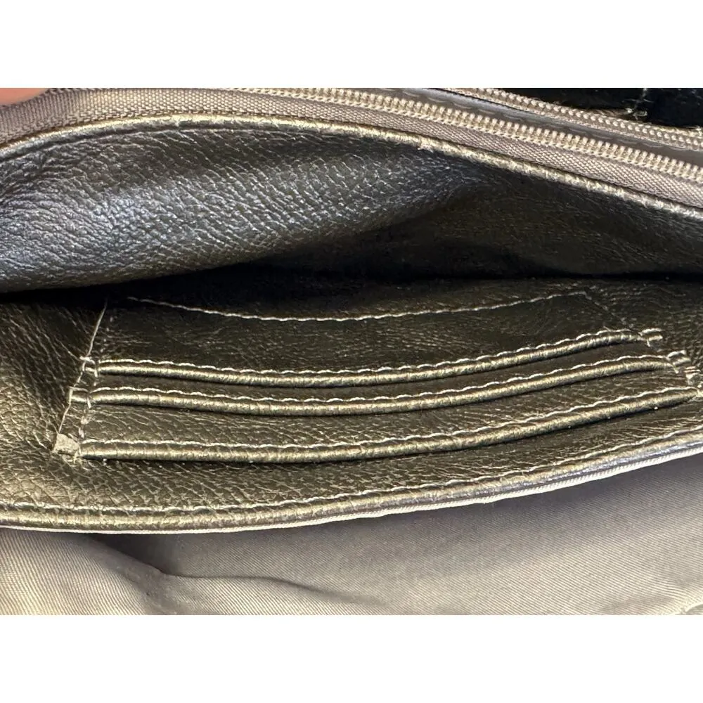 Cute Designer Cross Body Shoulder Bag Multi Pocket Clutch Purse Mini Messenger Gray - Image 12