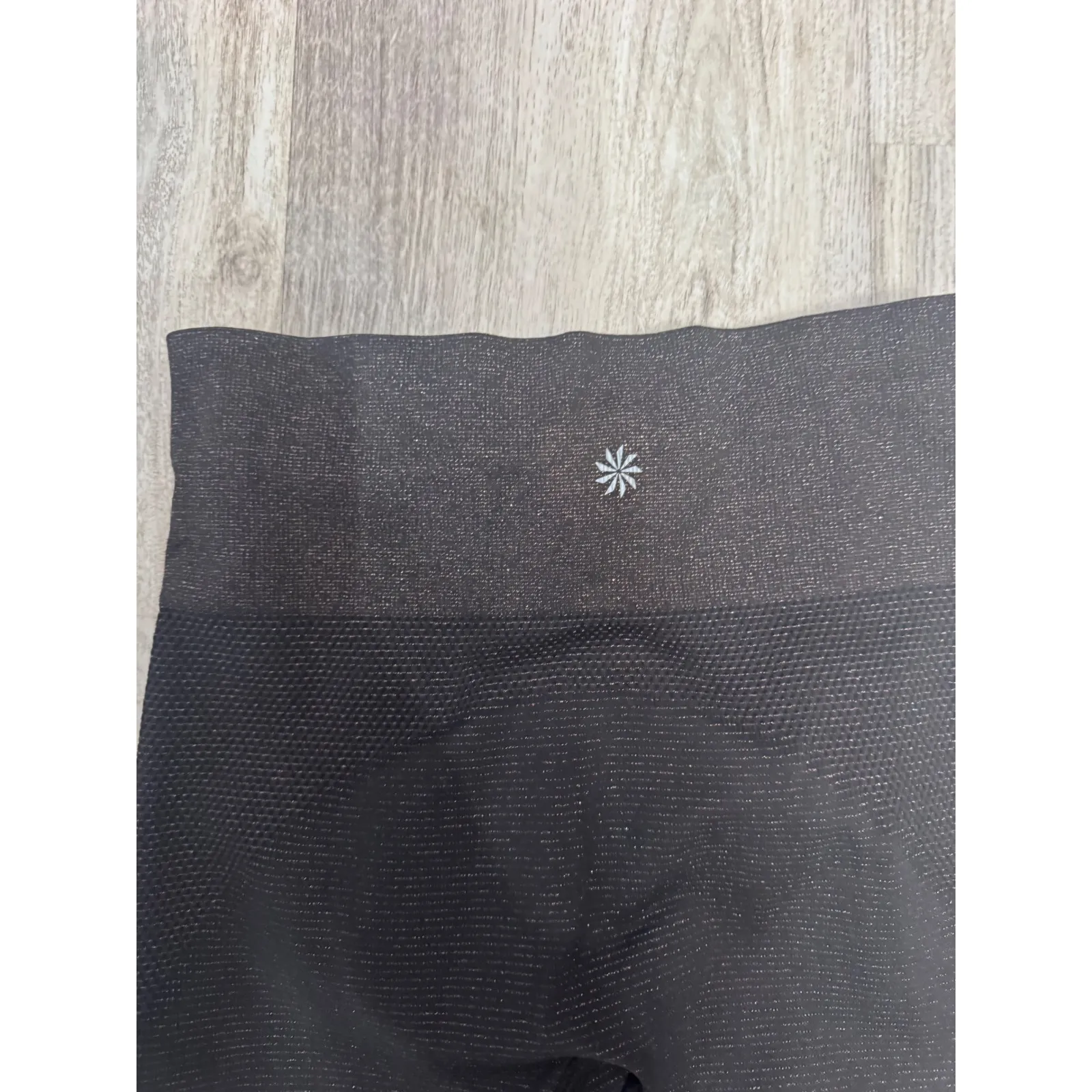 Athleta Shimmer Espresso Greg Seamless Leggings Women's Activewear Fitness Pants - Image 4