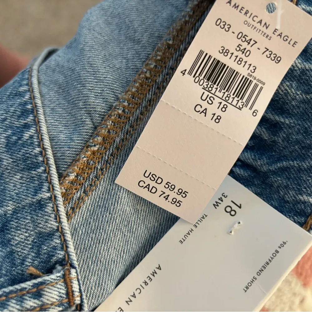 AE denim shorts - NWT - Image 11