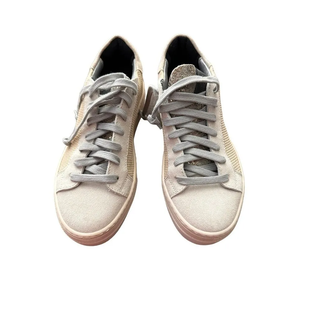 P448 Thea Fujy Suede Platform Sneakers Womens Size 36 /US 5.5 - Image 5