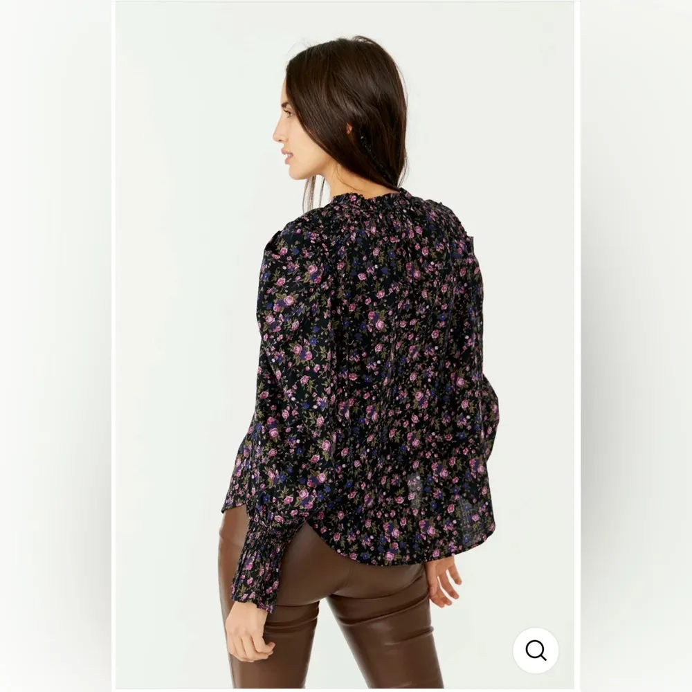 NWT Free People Meant To Be Blouse Size L - Image 3