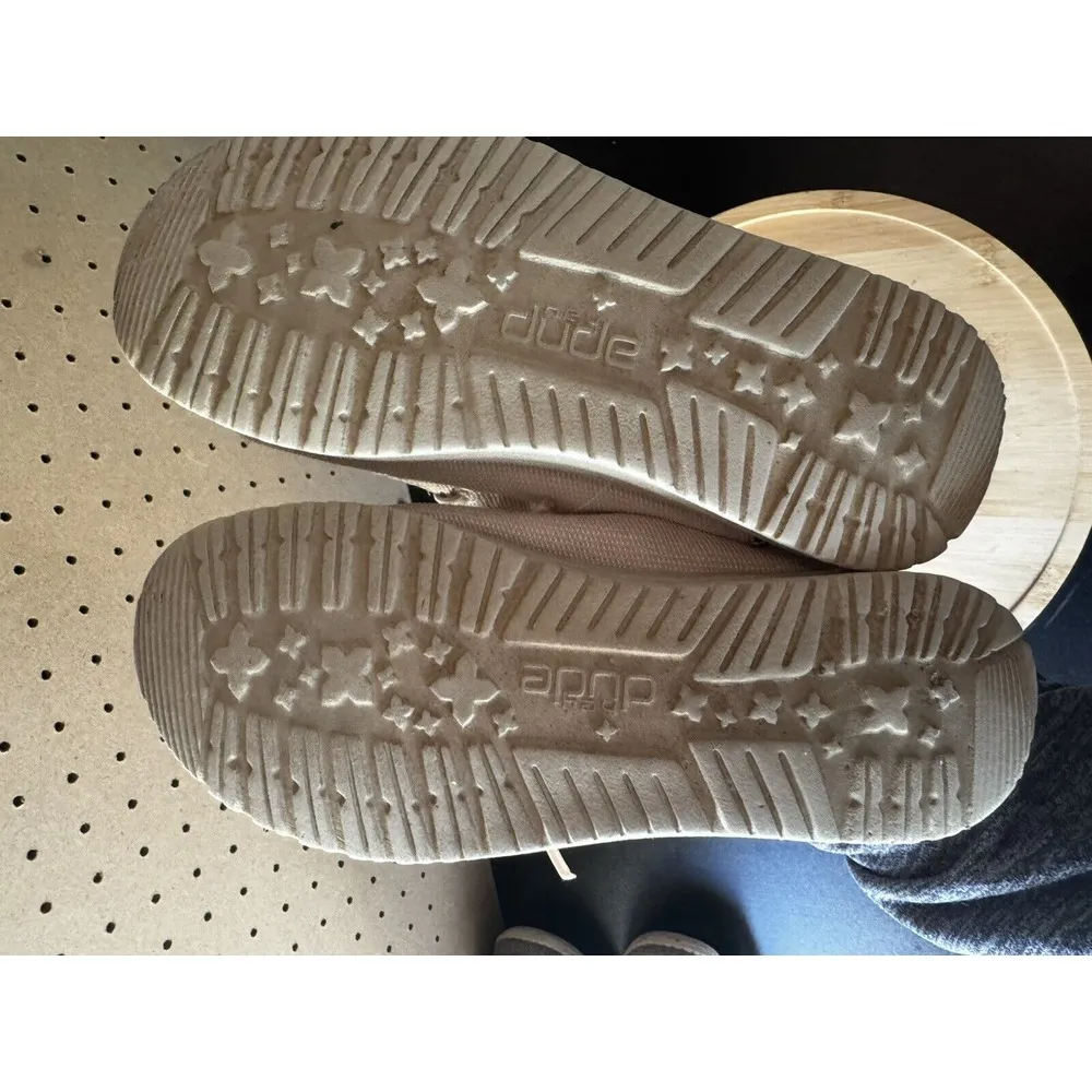 Hey Dude Wendy Woven Cheetah & Tan Slip On Shoes - Women's Size 6  EUC - Image 9