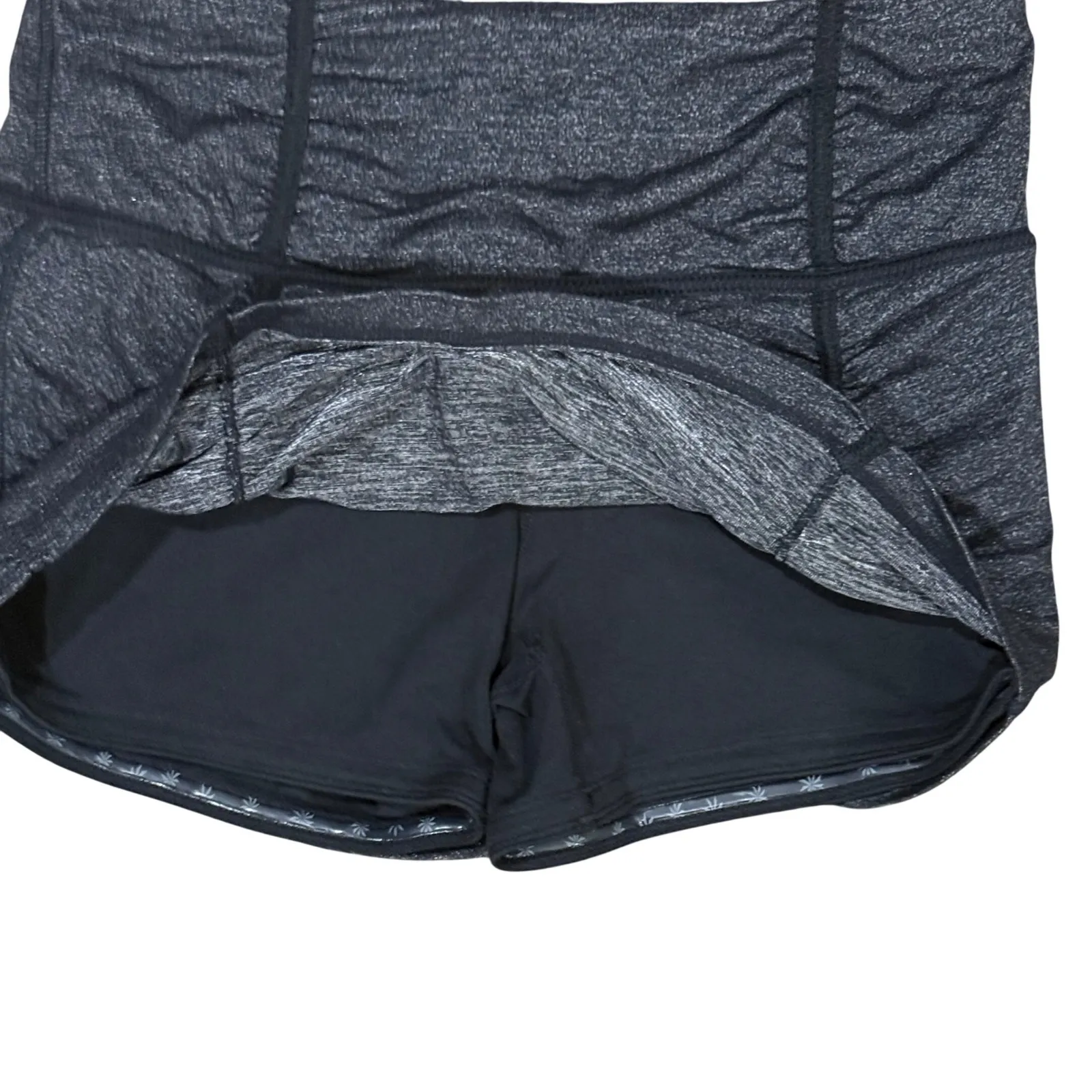 Women's Athleta Black shimmer Stretch Hatha Yoga Skort sz XS - Image 2