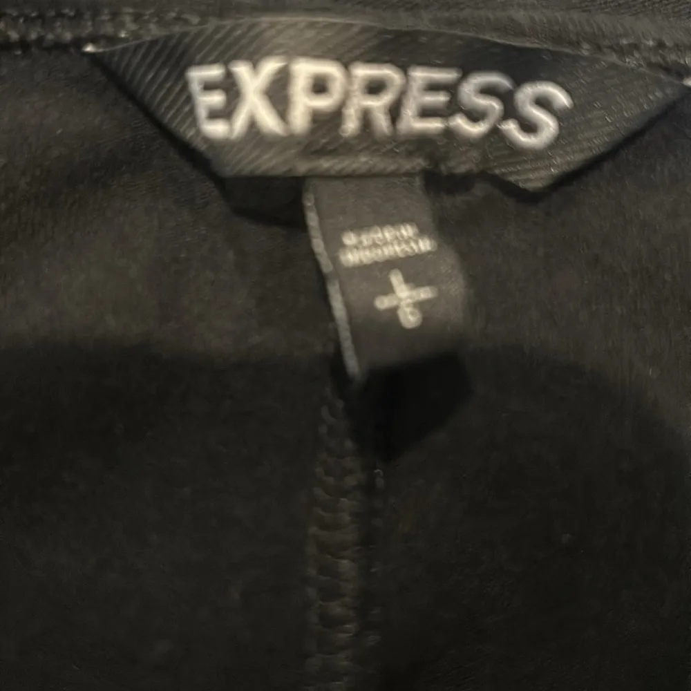 EXPRESS body hugging black dress - Image 5