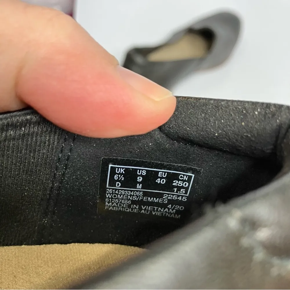 Collection by Clarks black leather flats size‎ 9 - Image 7