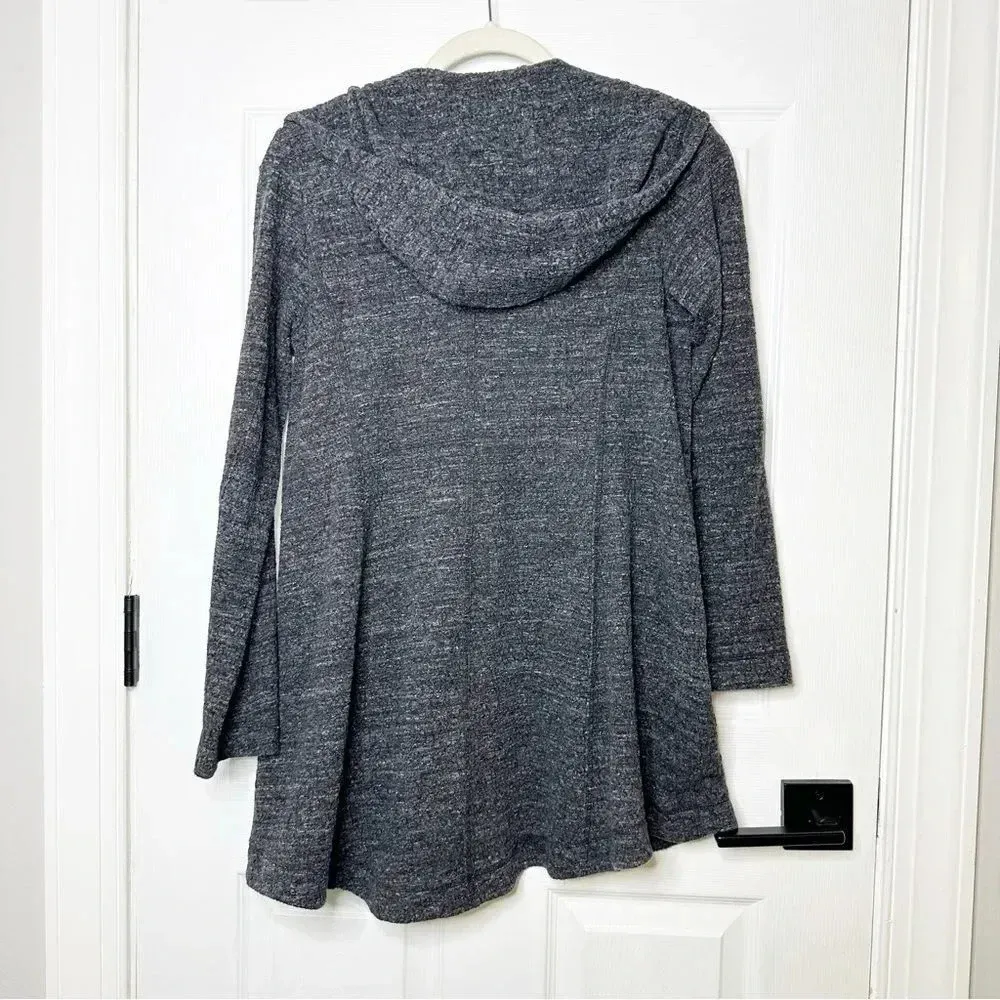 EILEEN FISHER Terrazzo Stretch Ripple Tunic Length Full Zip Jacket Size‎ XS - Image 7