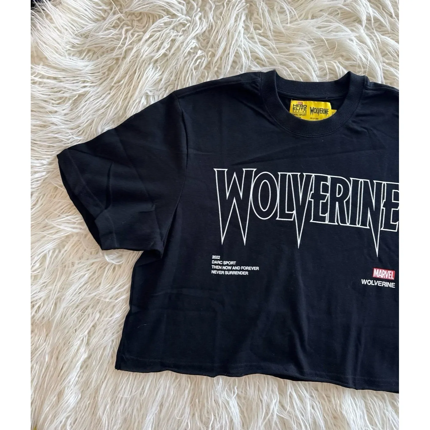 Darc Sport x Marvel Wolverine Rage Cropped T - Image 3