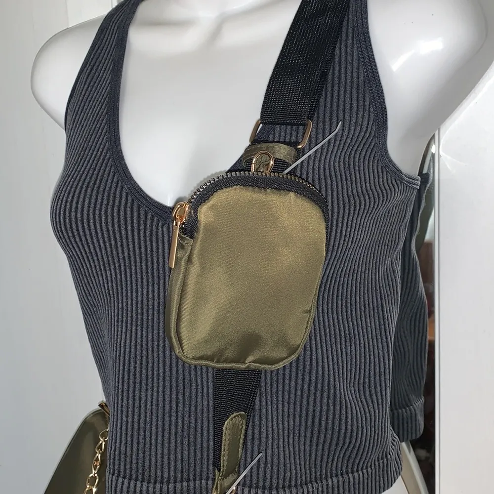 NWT Vegan Crossbody Bag - Image 3