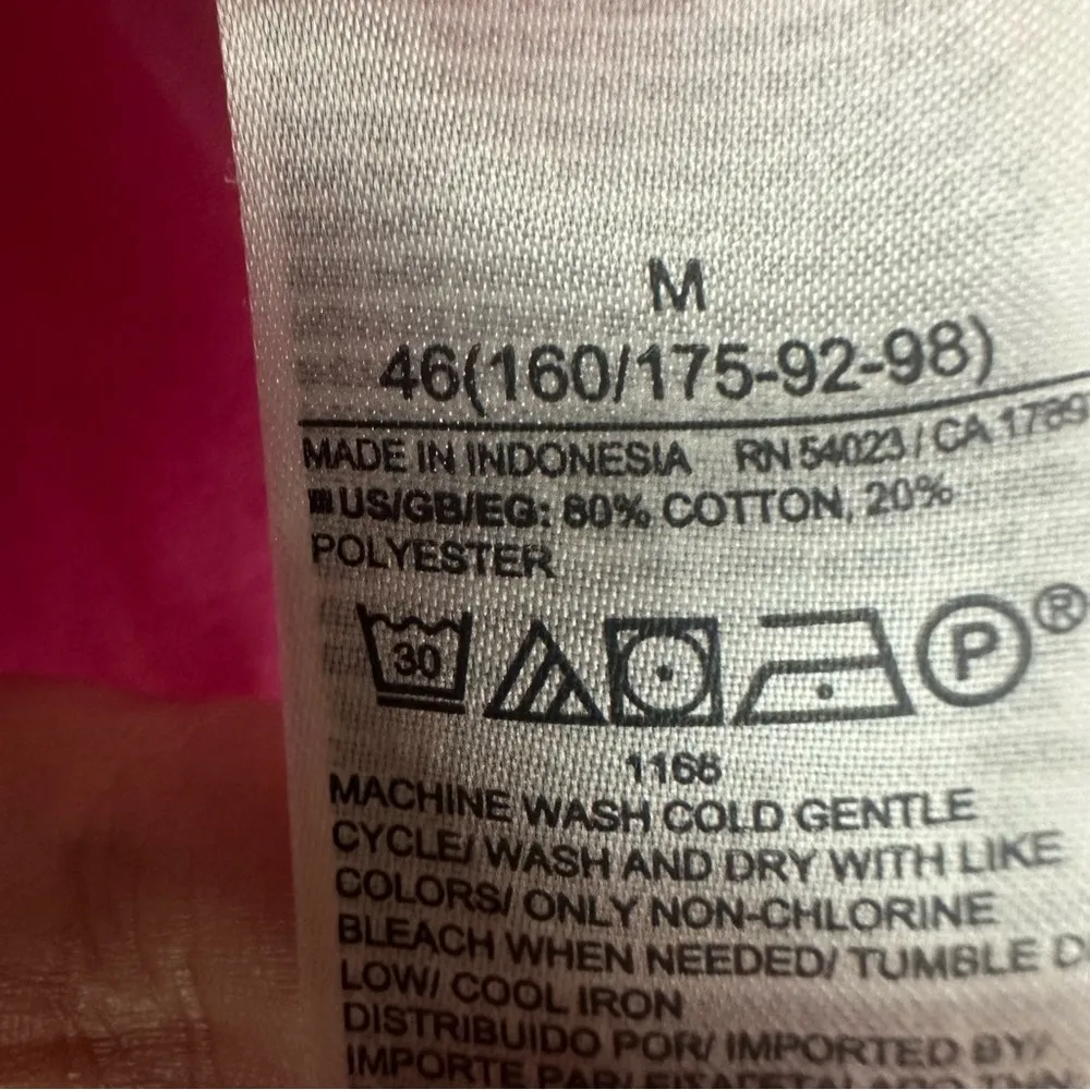 Gap  Terrycloth Pull-on Casual Shorts Womens M Pink - Image 7