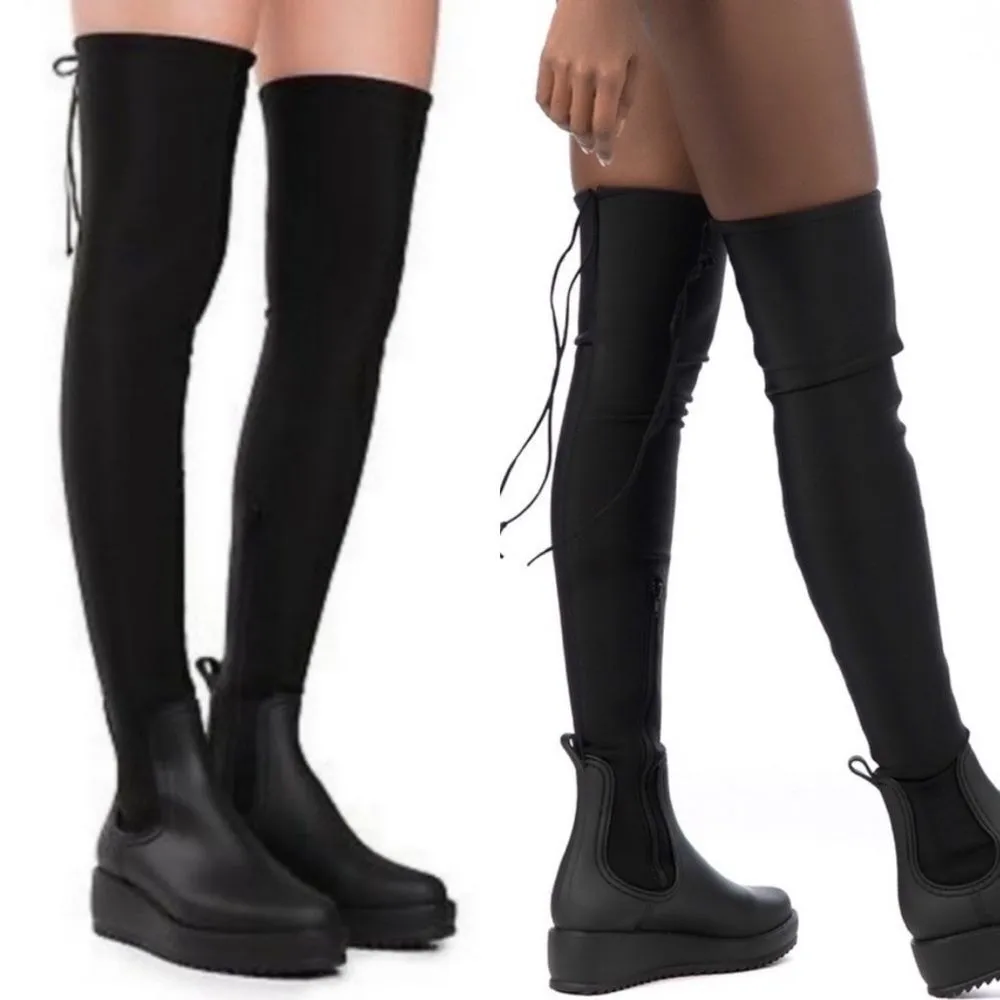 Jeffrey Campbell‎ monsoon boots new in box otk rain boots women’s size 6 - Image 2