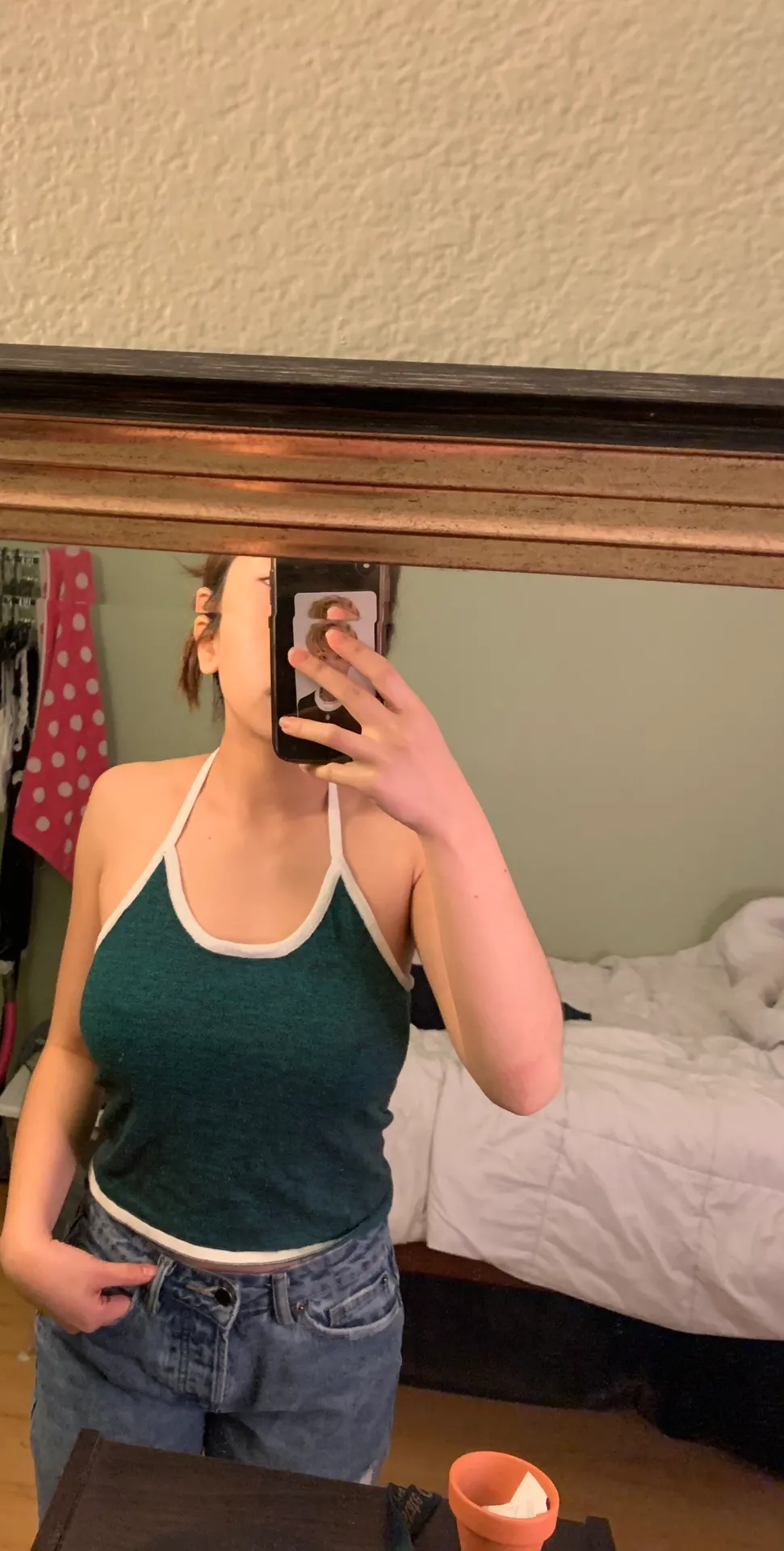 halter top Green - Image 3