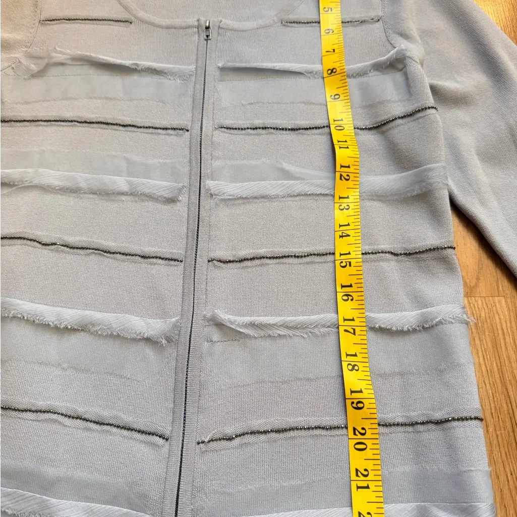 Cable & Gauge Light Gray Sweater - Image 10