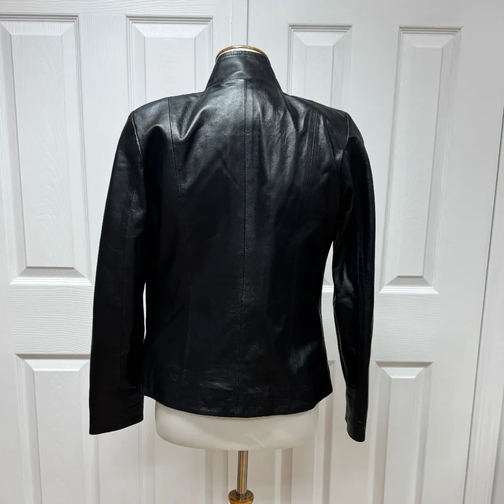 Fairytale Leather‎ Mallorca Genuine Leather Black Jacket. Size M. Size M - Image 2