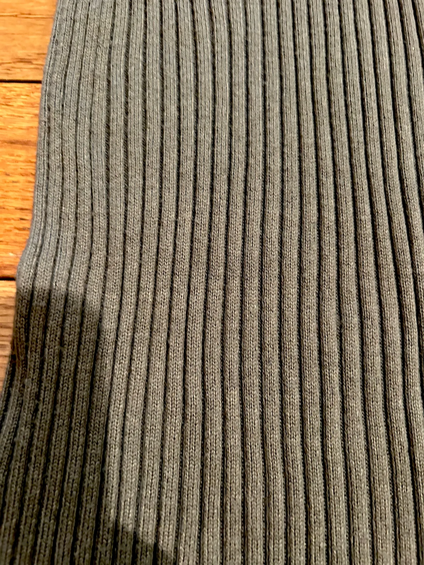 sparkly  Crystal Logo olive green Mock neck Sweater MIDI Dress Size M - Image 14