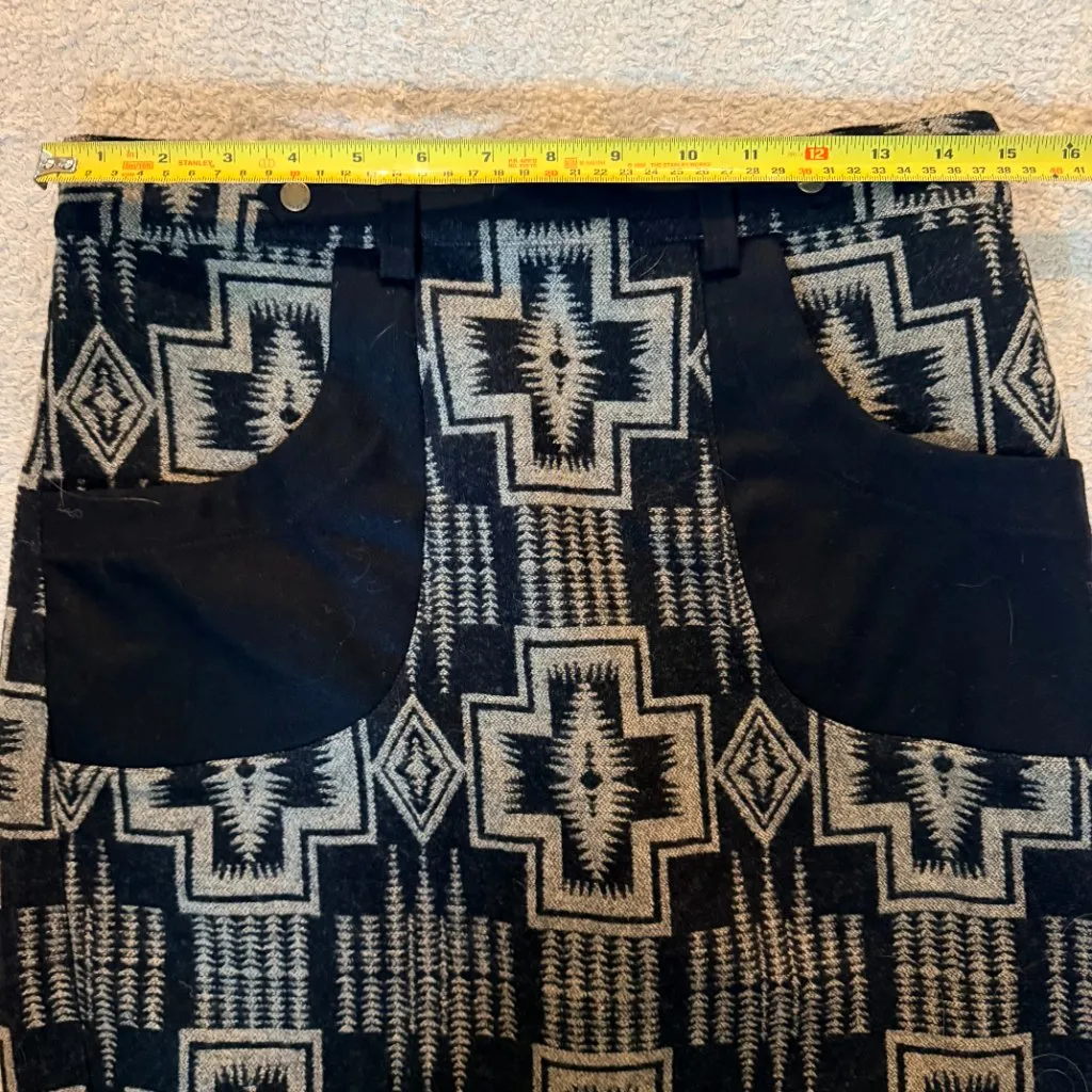 Vintage Pendleton Portland Collection Harding Aztec Jacket and Skirt- Medium - Image 8