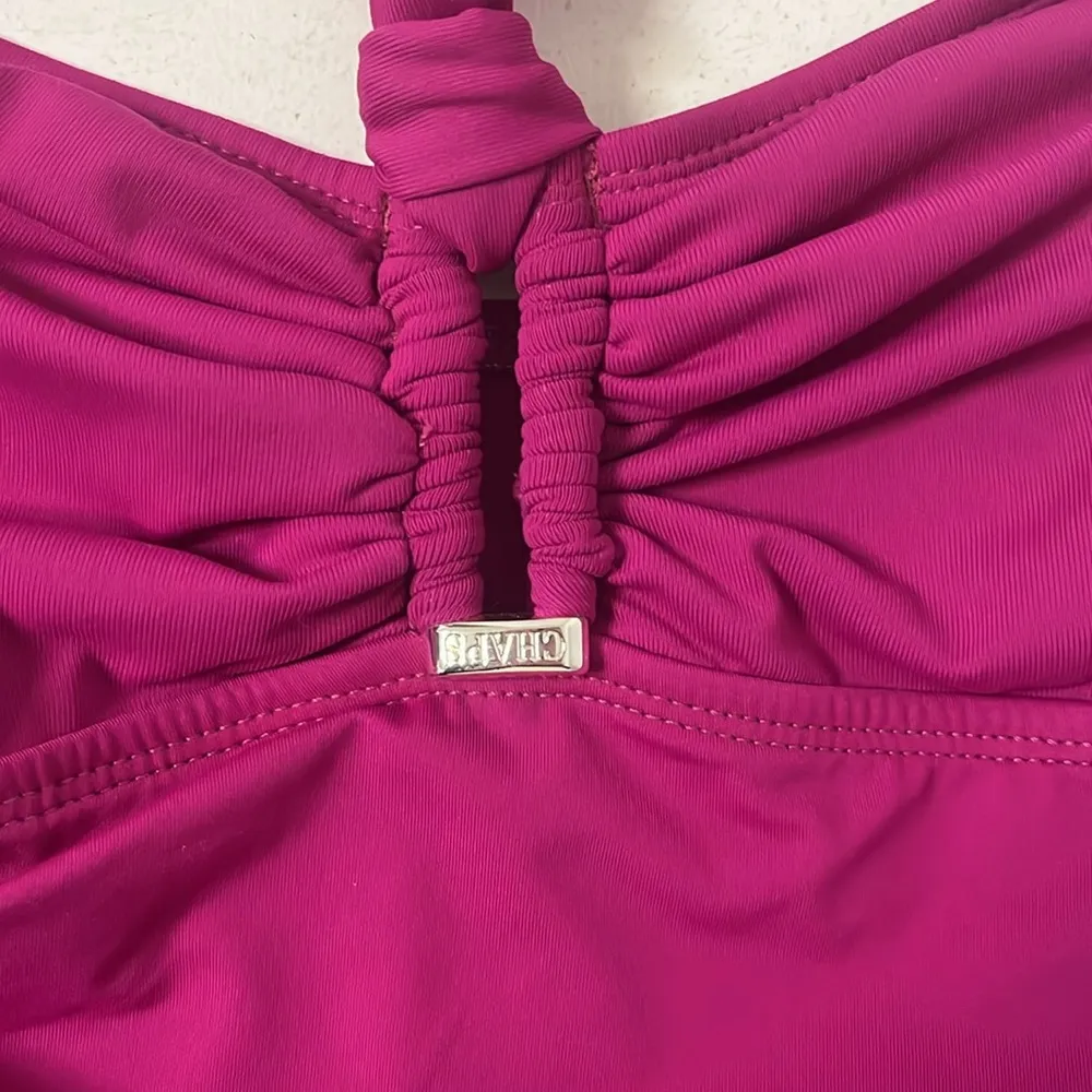 Chaps Pink one piece Halter style Straps - Image 2