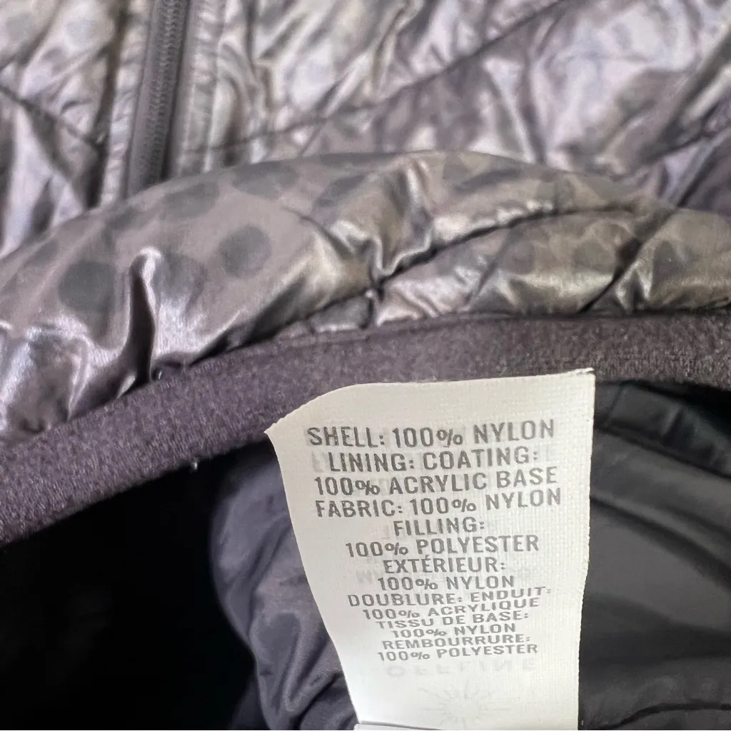 OFFLINE by Aerie Leopard Print Quilted Packable Puffer Jacket Womens XS Brown - Image 6