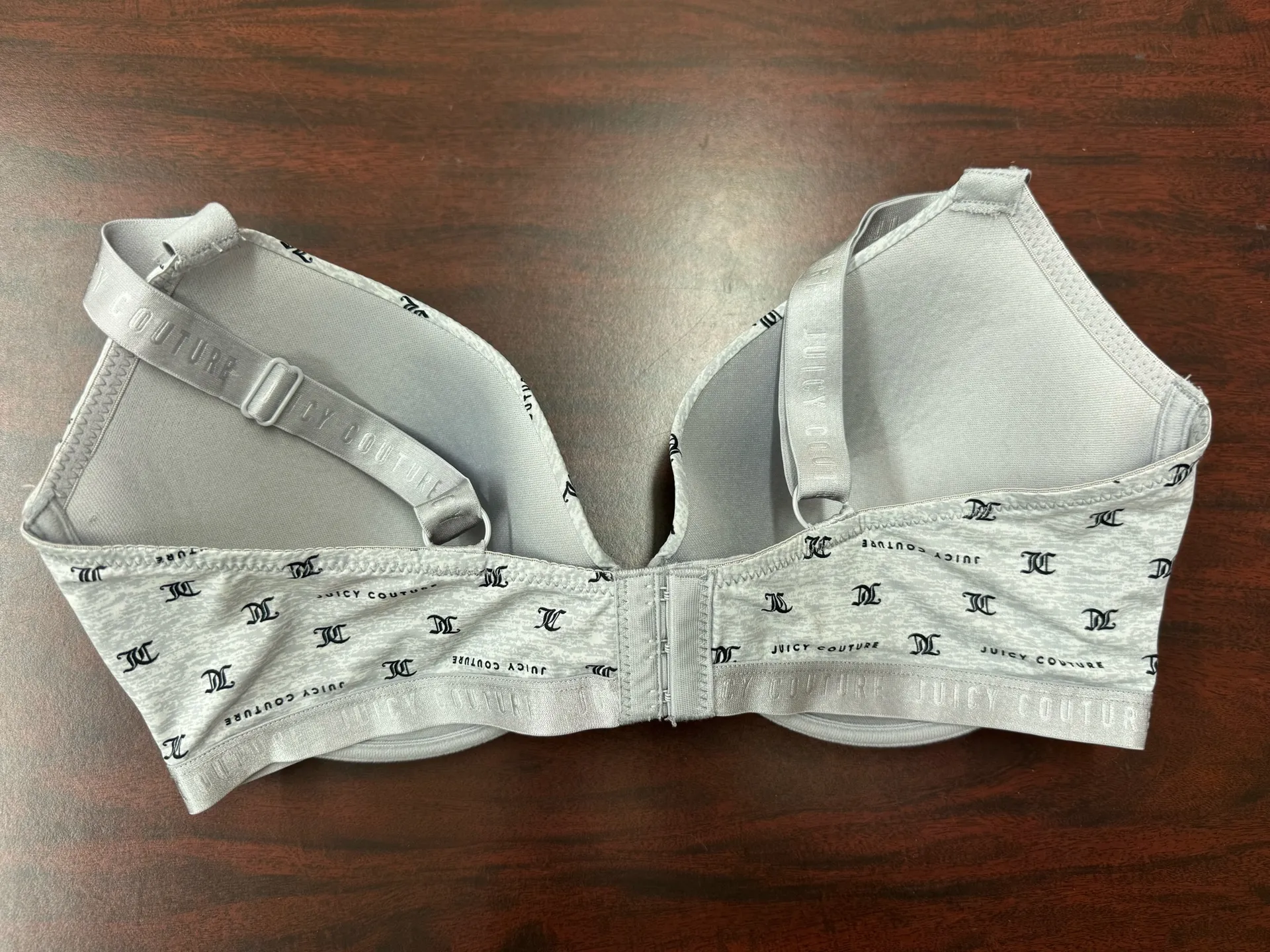 Juicy Couture  Grey Bra Size 38D - Image 2