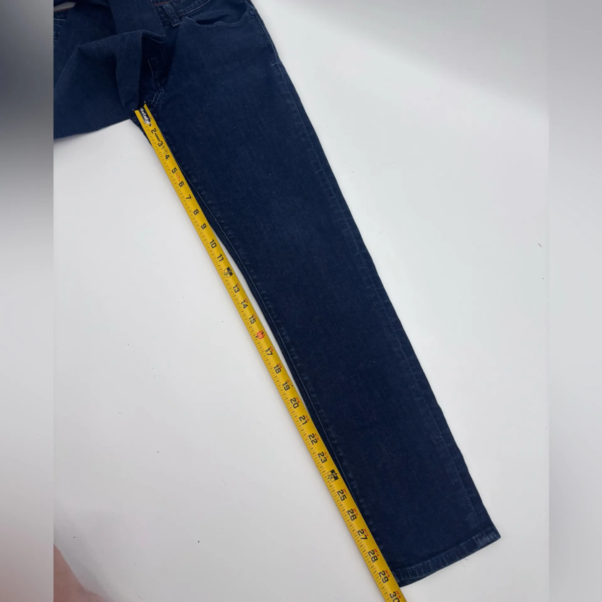 Pilcro and the Letterpress Dark Blue  Jeans - Image 6