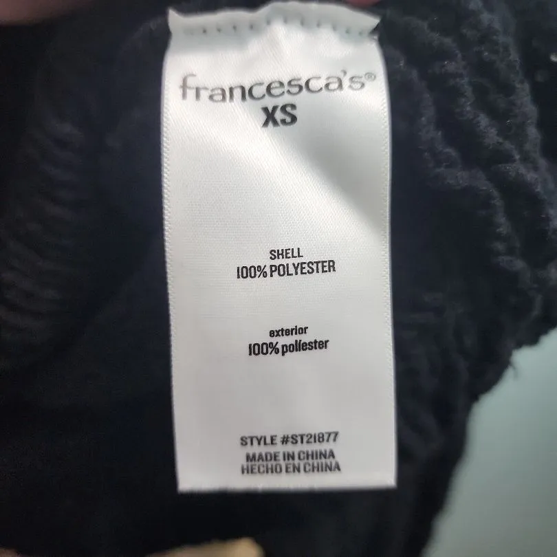 AUDREY PARKS Sweater Womens Size XS Black Knitted Pullover Soft Minimalist‎ Chic - Image 5