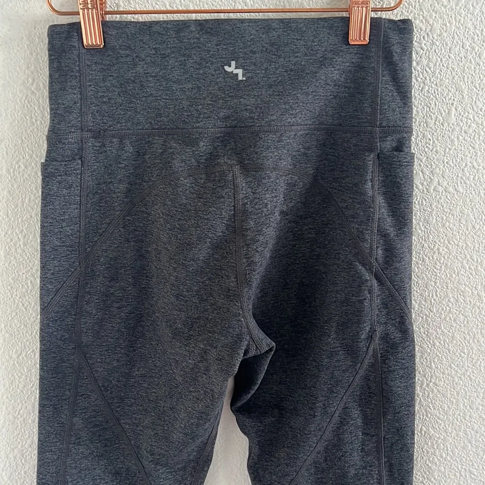 JoyLab Dark Heathered Gray Active Pants Athleisure Tights Workout Small - Image 6