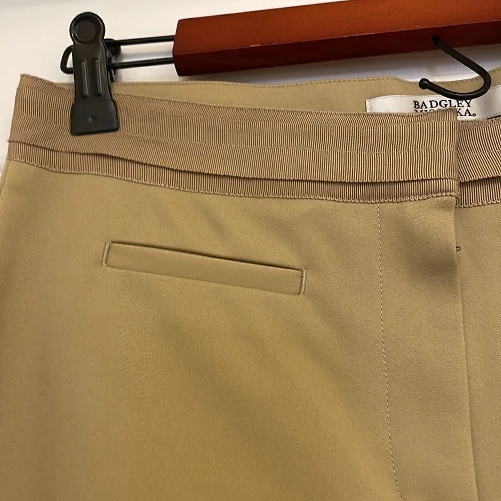 Badgley Mischka Khaki Ankle Length Pants, NWT. - Image 6