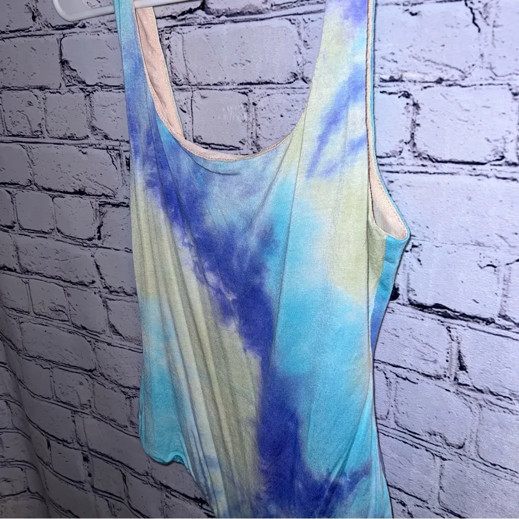 ASTR‎ The Label Tie Dye Bodysuit Size Small - Image 3
