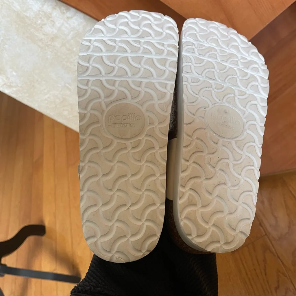 Birkenstock Papillio By Birkenstock Women's Gizeh Platform Thong Sandal Ecru 38 - Image 10