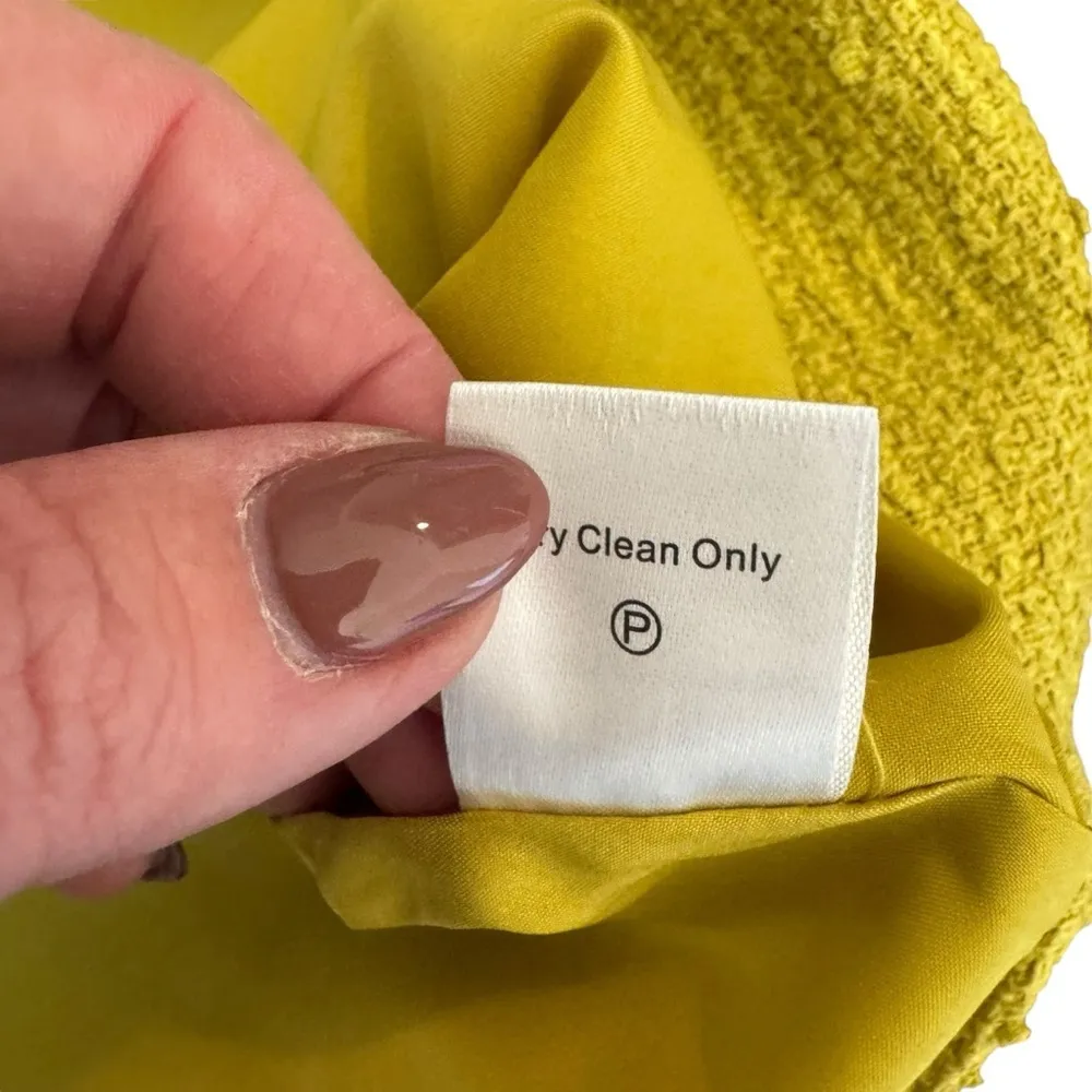 TUCKERNUCK - NWT Chartreuse Tweed Jackie O Classic Vintage Dress Sz S - Image 10