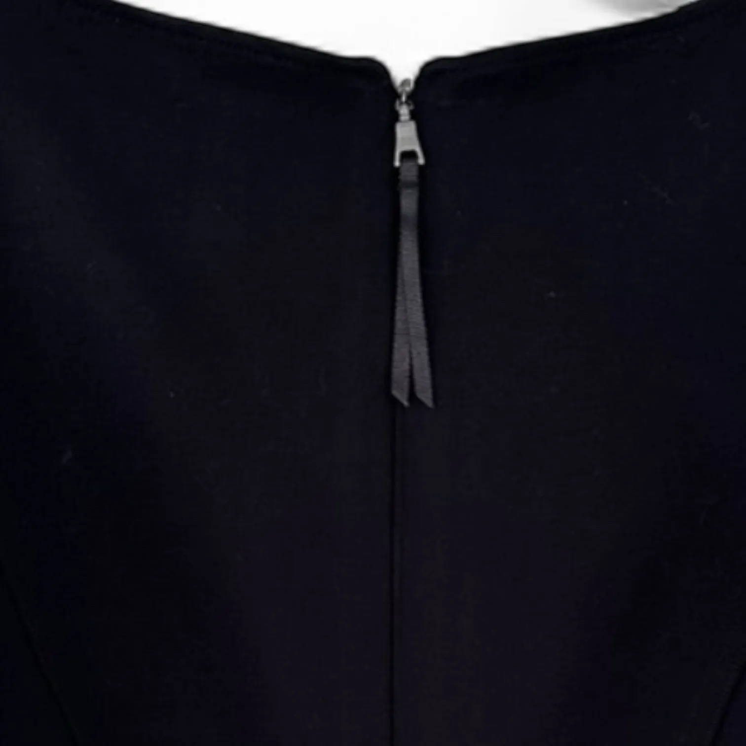 Spanx Ponte Corset Barrel Leg Jumpsuit Minimalist Black Stretch Career Small NEW - Image 8