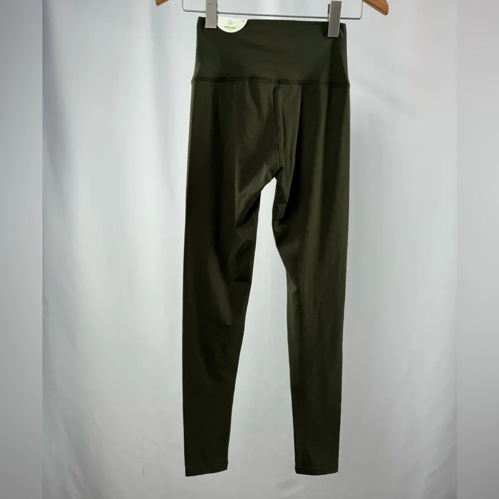 NWT OFFLINE By Aerie Real Me High Waisted Legging in Olive Daze Size‎ Small - Image 8