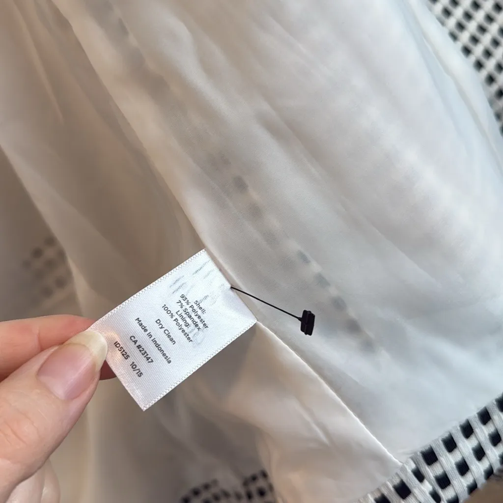 Talbots Jacquard Button Front Career Blazer w/Pockets, LP - Image 6