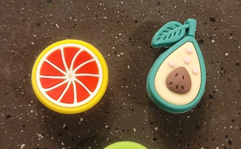 NEW 3pc Bundle Fruit Croc Charms - Image 3