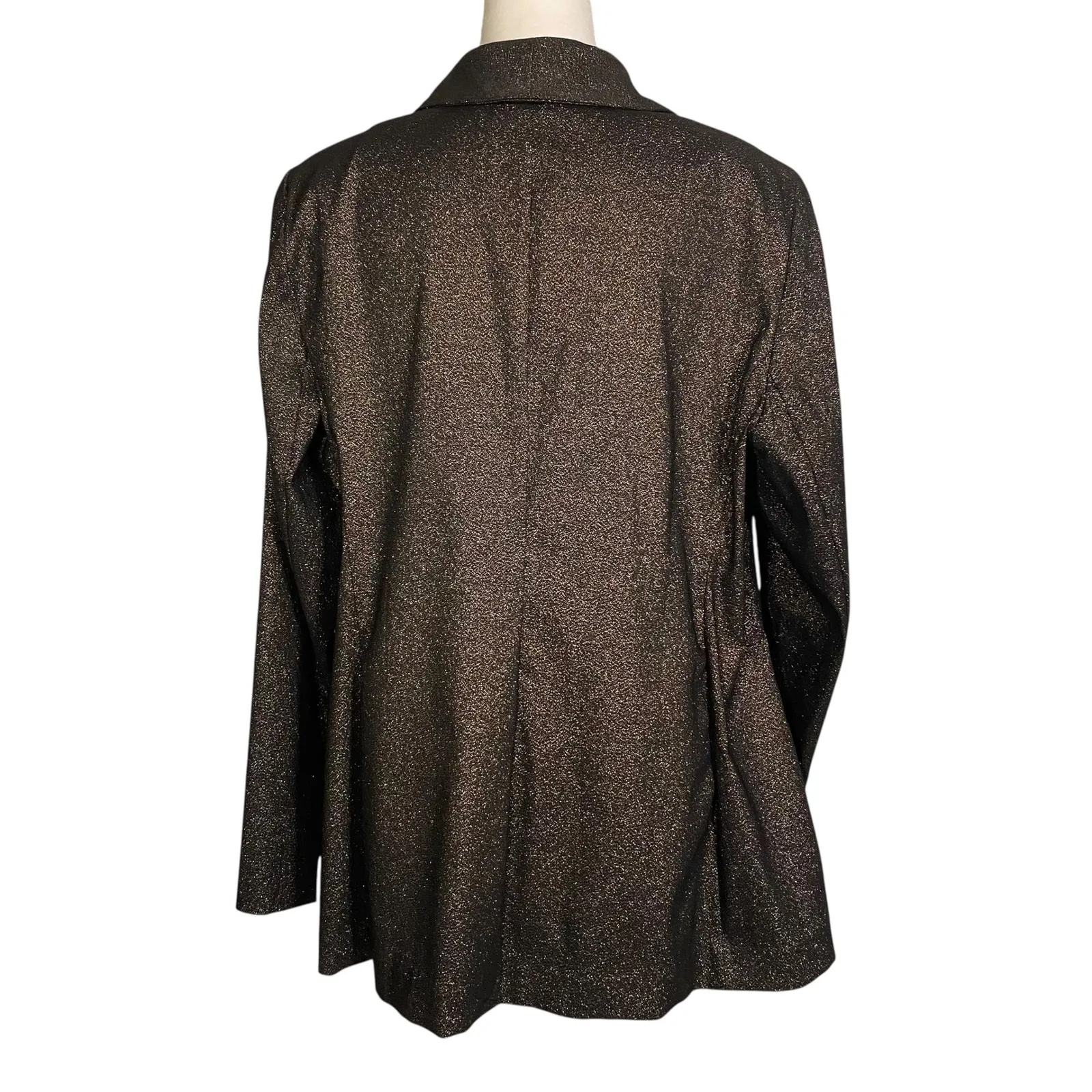 Lane Bryant The Bryant Blazer Sparkle Career Jacket Party Occasion Size 16 - Image 2