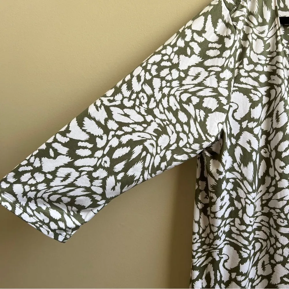 Ann Klein animal print dress Size XL - Image 3