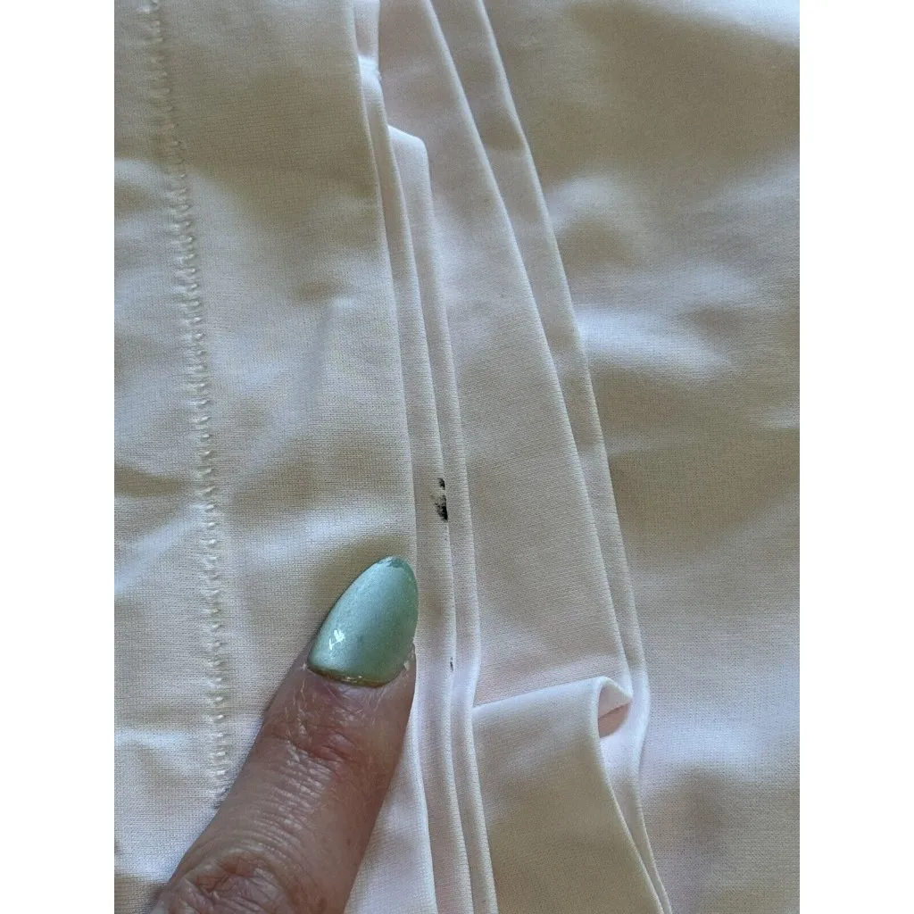 SHADOWLINE PINK NYLON NIGHTGOWN SIZE Medium Embroidered Floral Lightweight - Image 11