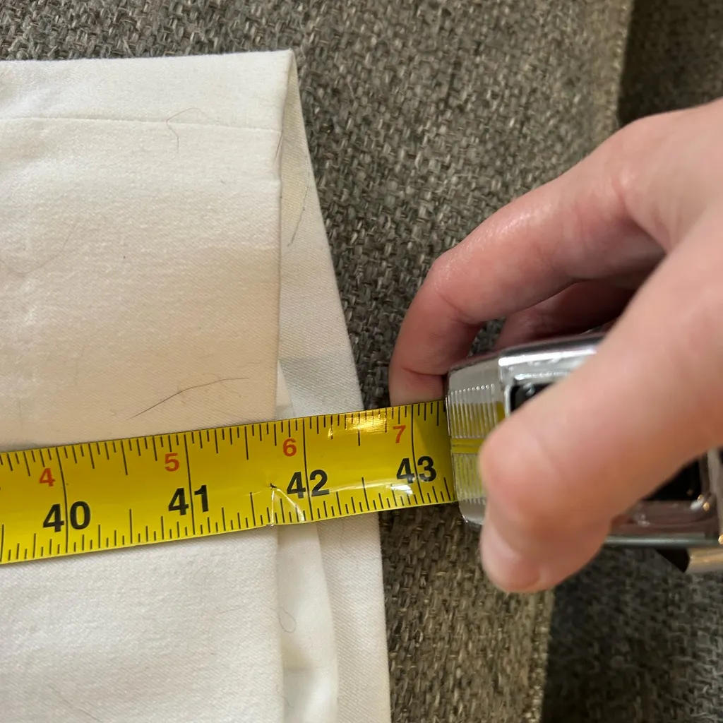 GAP Elegant Winter White Sailor Button Wide Leg Pants | Size 14 - Image 7