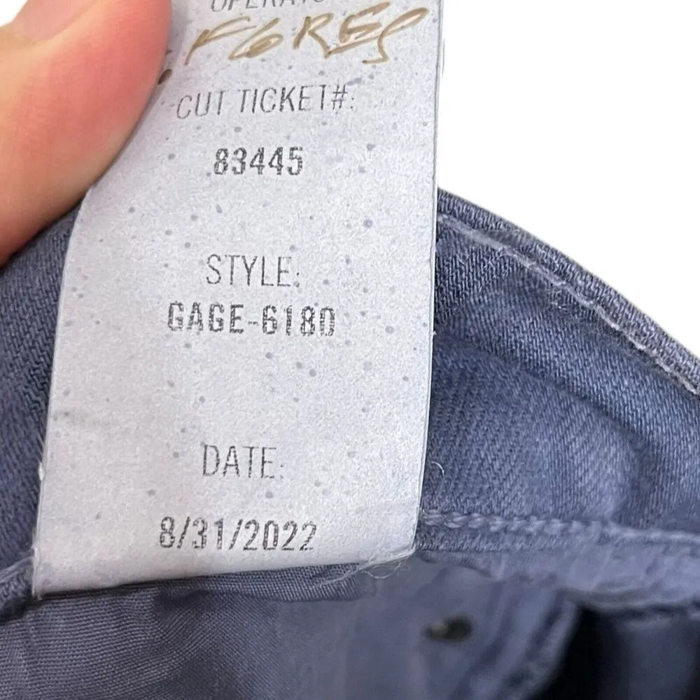 Citizens Of Humanity Gage Classic Straight Jeans Soft Weft Ocean Men Size 32 New - Image 11