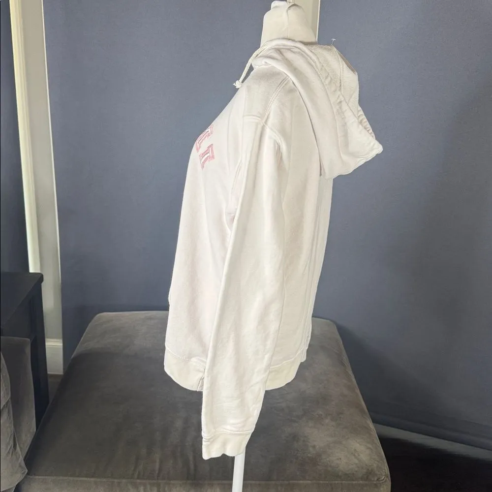 Women’s White Embroidered MIAMI College Hoodie Size M NEW - Image 5