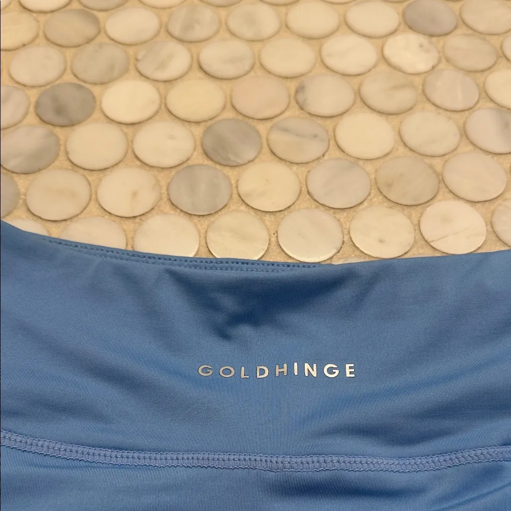 Women’s Pleated Light Blue Goldhinge Skirt Size XS - Image 3