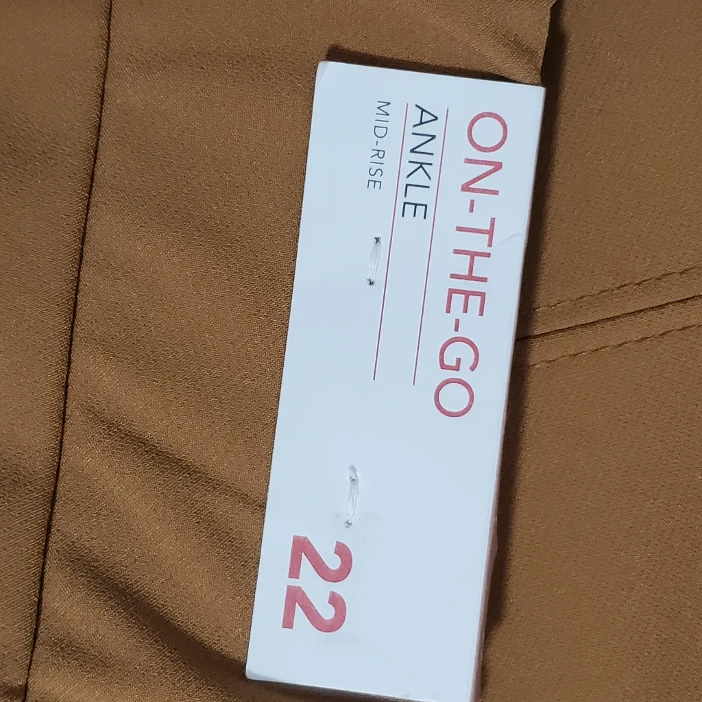 Lane Bryant Perfect Drape Mid-Rise‎ Straight Leg Pants Size 22 - Image 9