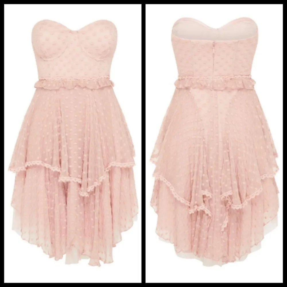 💕SPELL & THE GYPSY💕 Mira Bustier Rara Dress ~ Rose Pink XL NWT - Image 11